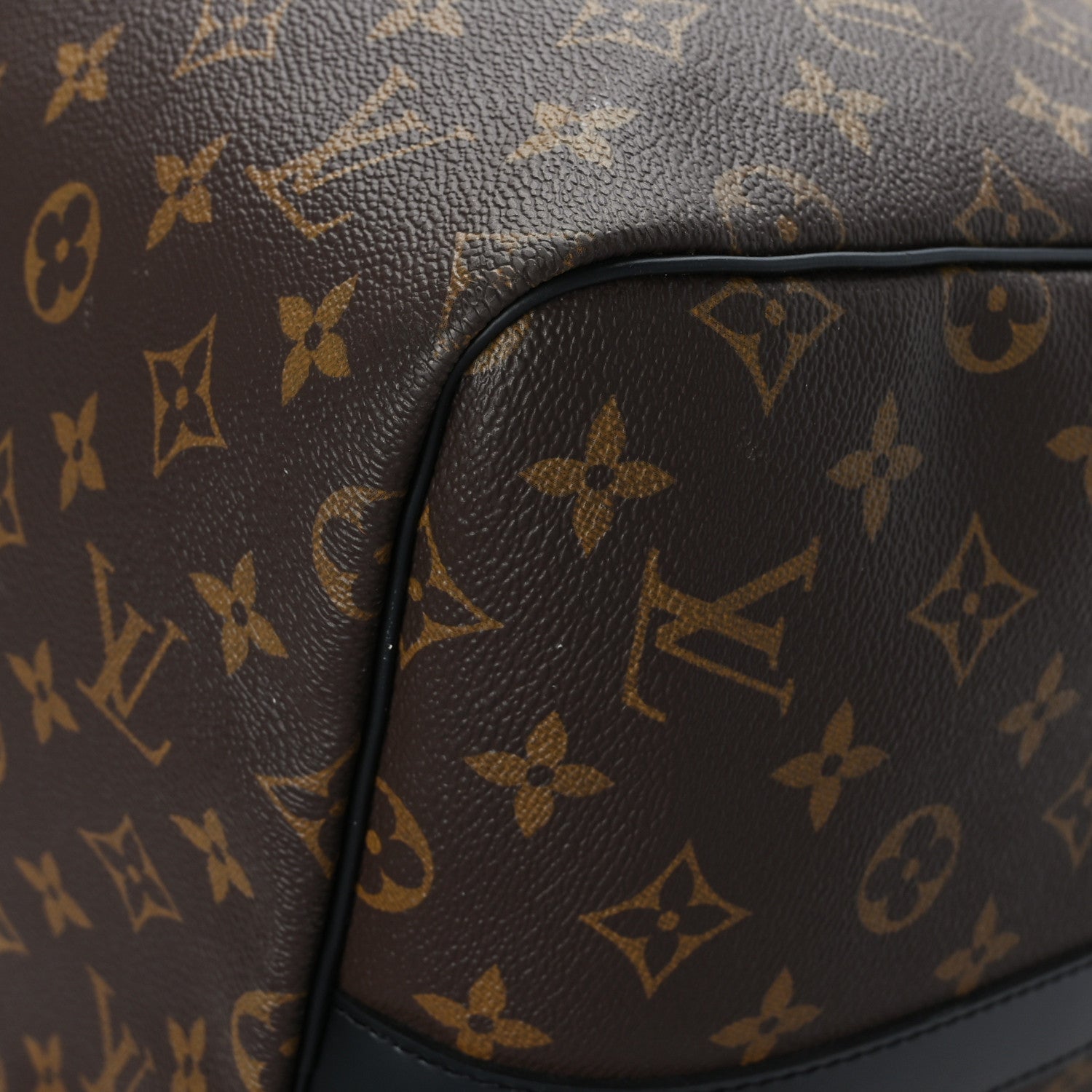 Louis Vuitton Monogram Macassar Keepall Bandouliere 55 8 of 11