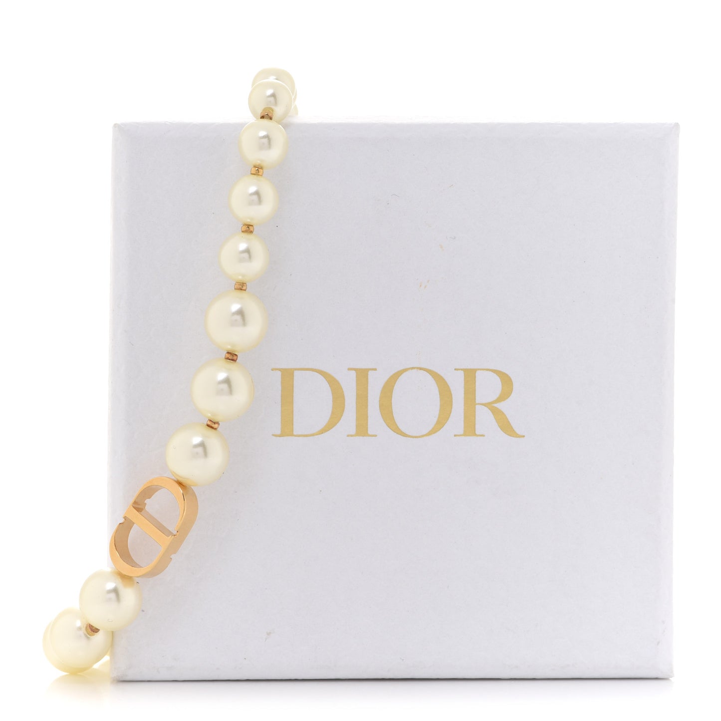 Pearl 30 Montaigne Choker Necklace Gold