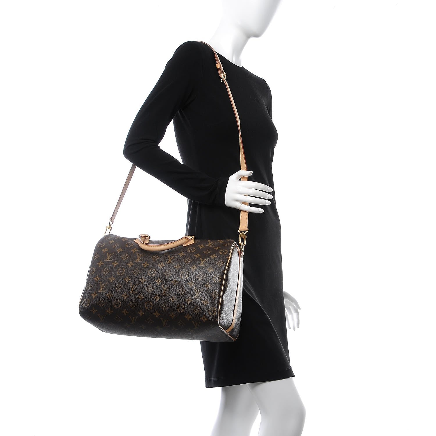 Louis Vuitton Monogram Speedy Bandouliere 35 2 of 12
