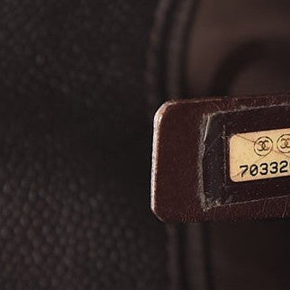 Chanel Caviar CC Shoulder Bag Brown 9 of 18