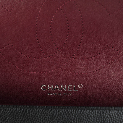 Chanel Caviar Quilted Jumbo Double Flap Black 7 of 9