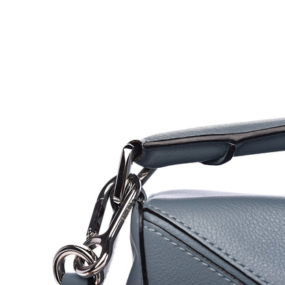 Loewe Calfskin Medium Puzzle Bag Stone Blue 10 of 13