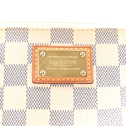 Louis Vuitton Damier Azur Pochette Milla MM 7 of 10