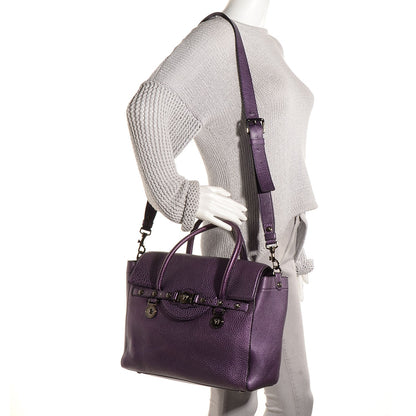 Versace Deerskin Large Signature Tote 2 of 7
