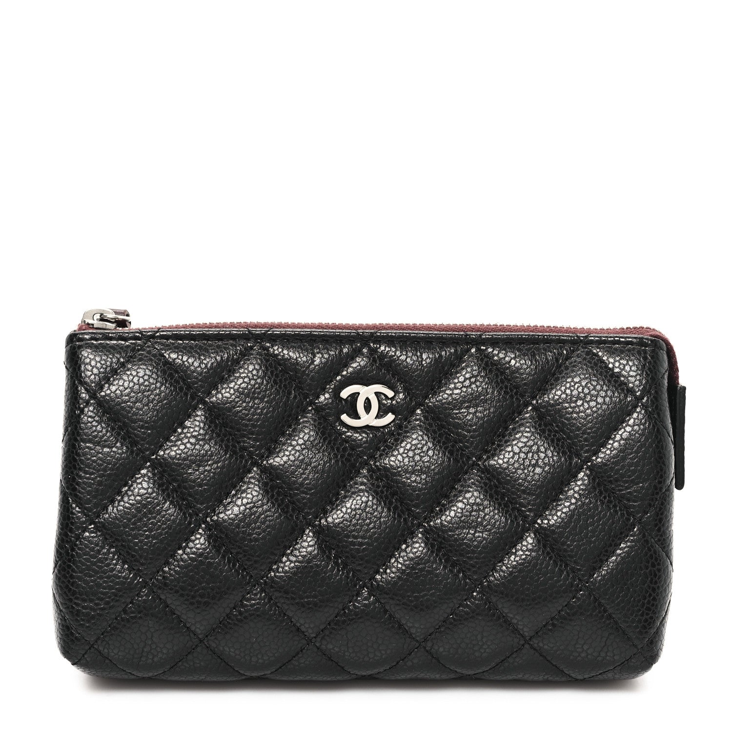Chanel Caviar Quilted Cosmetic Case Black 1 of 7