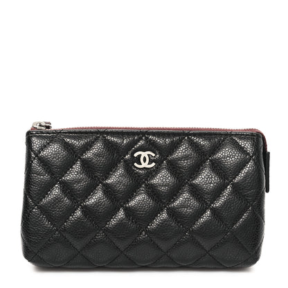 Chanel Caviar Quilted Cosmetic Case Black 1 of 7