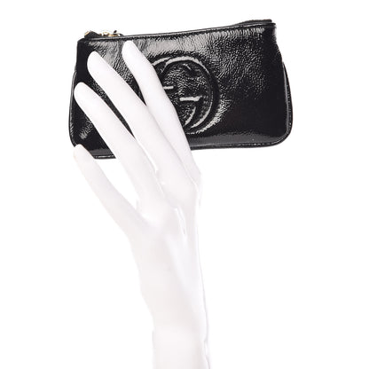 Gucci Patent Soho Key Case Black 2 of 7