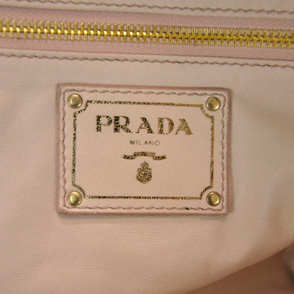 Prada Vitello Shine Chain Tote Moro Brown 8 of 9