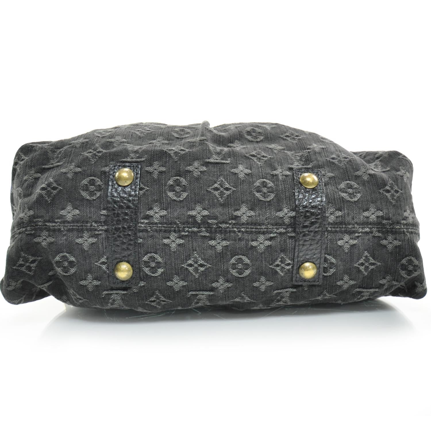 Louis Vuitton Denim Neo Cabby MM Black 5 of 9