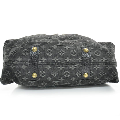 Louis Vuitton Denim Neo Cabby MM Black 5 of 9