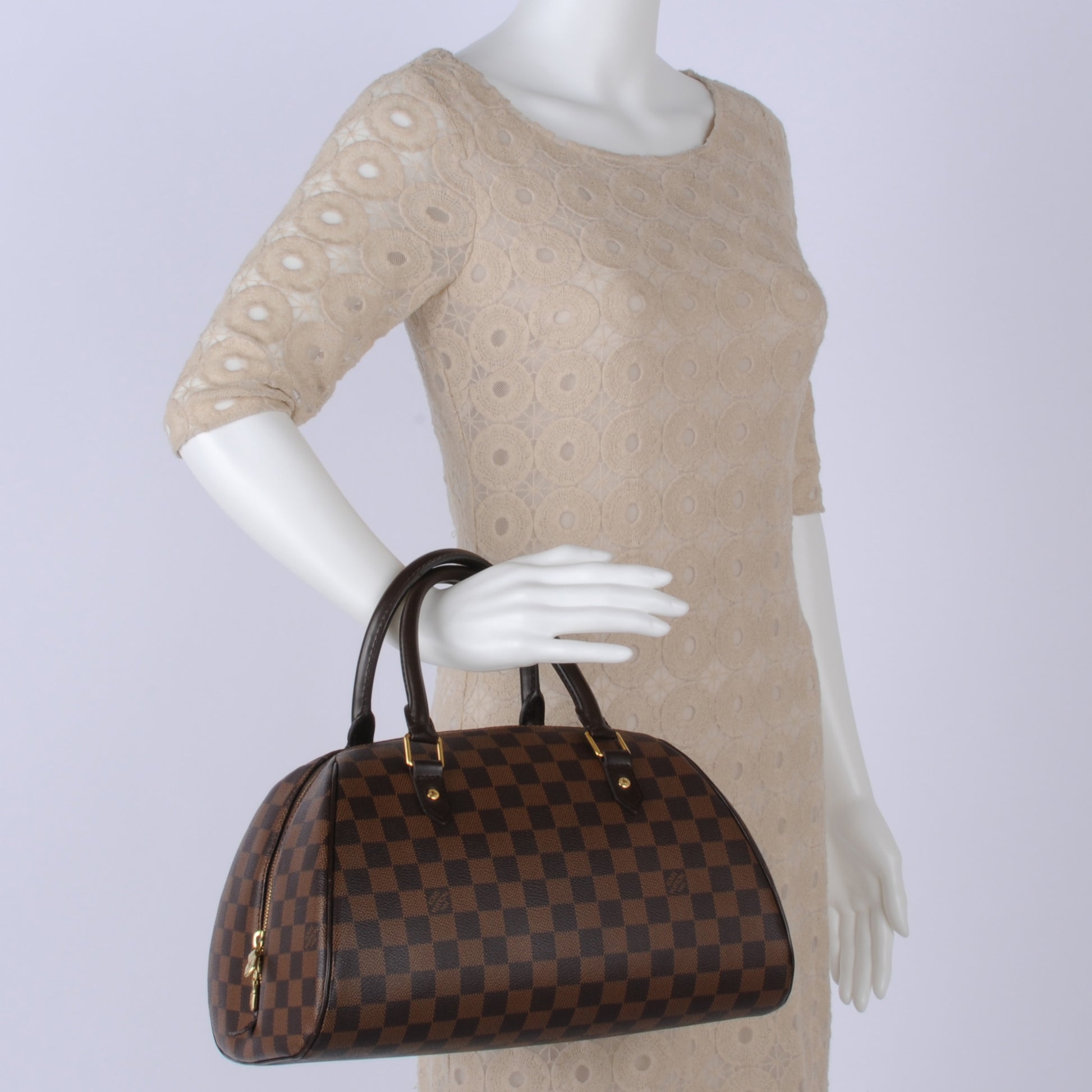 Louis Vuitton Damier Ebene Ribera MM 2 of 7