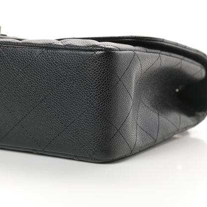 Chanel Caviar Quilted Jumbo Single Flap Black 10 of 11