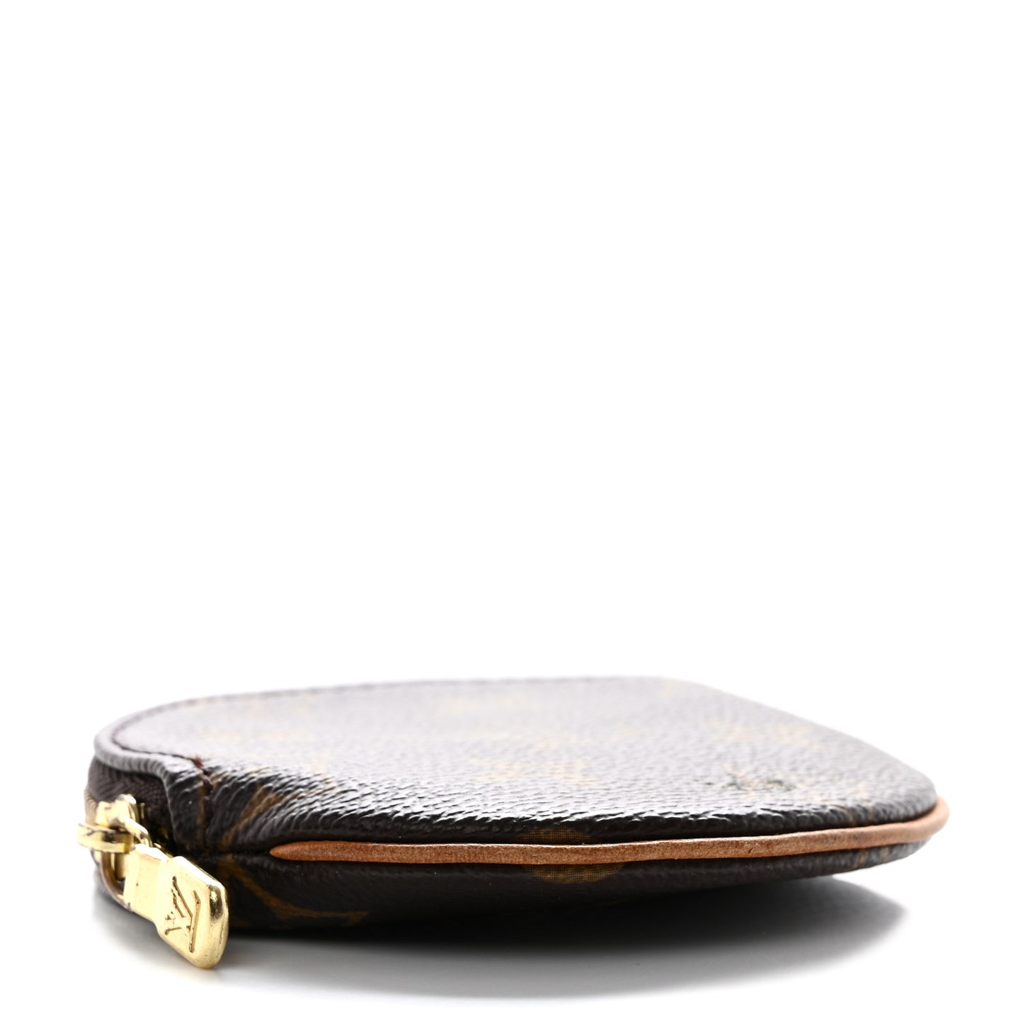 Monogram Round Coin Purse