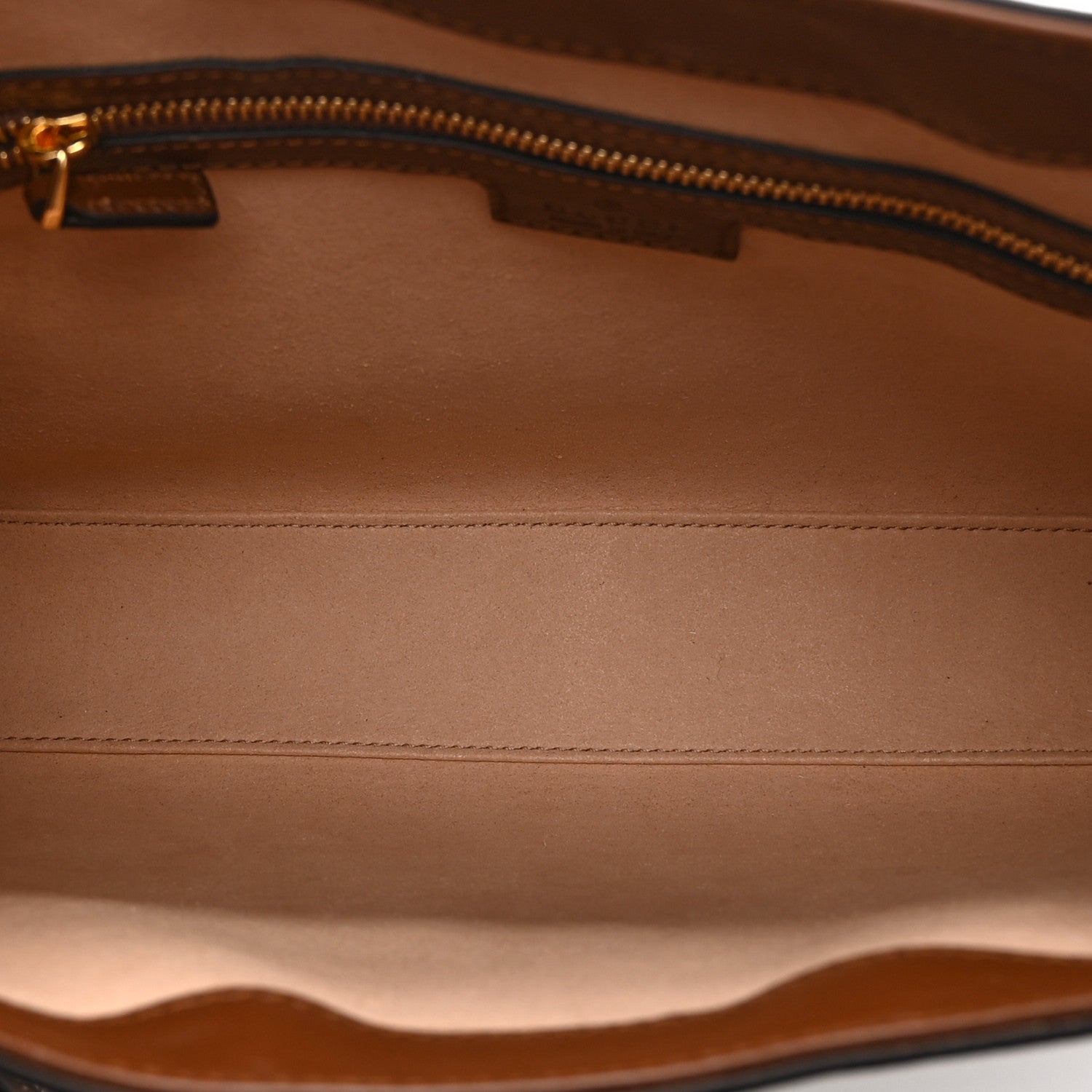 Gucci GG Supreme Monogram Medium Padlock Shoulder Bag Beige Ebony Brown Sugar 5 of 10