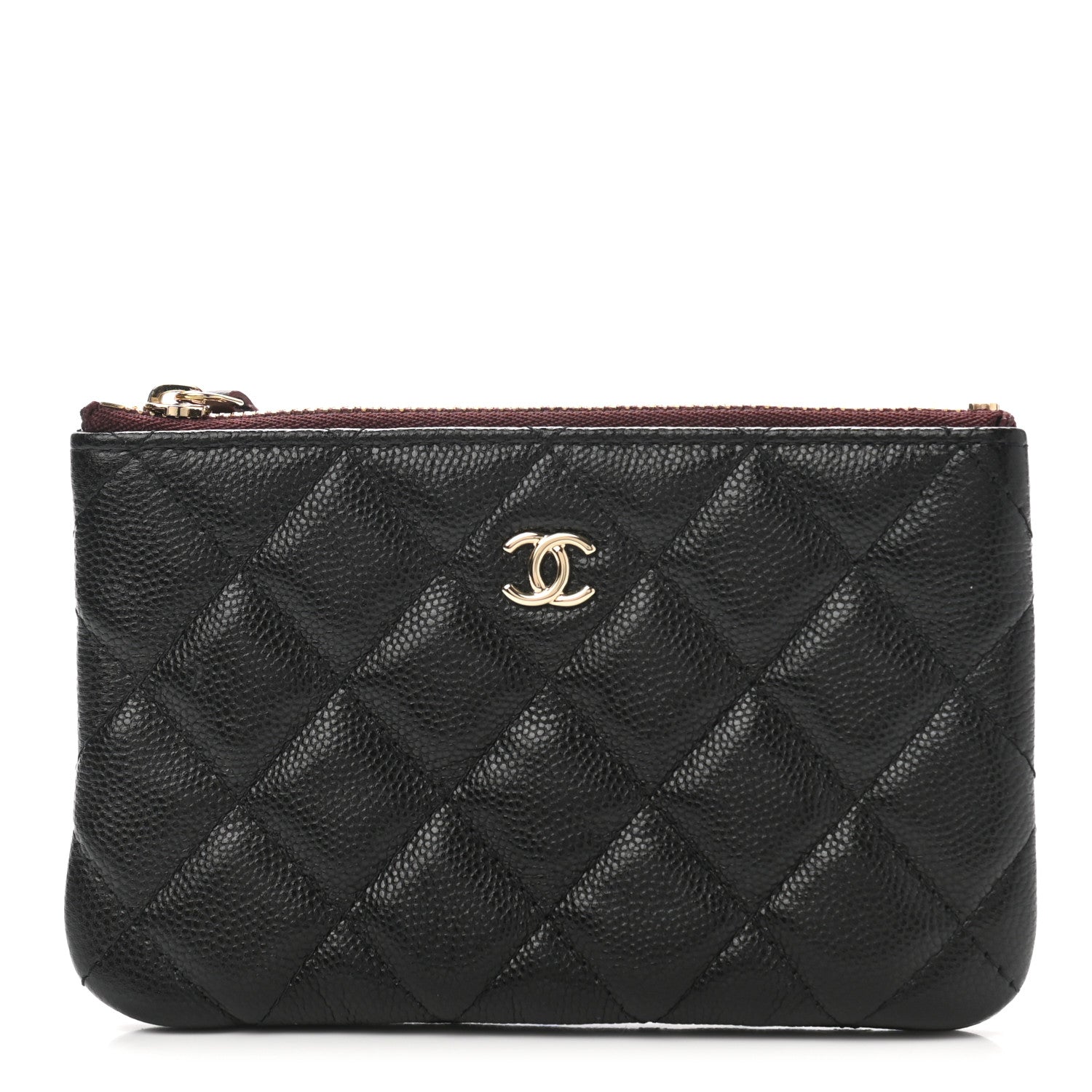 Chanel Caviar Quilted Small Pouch Black 1 of 8