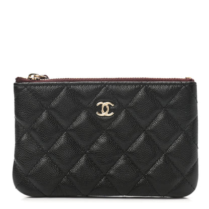 Chanel Caviar Quilted Small Pouch Black 1 of 8
