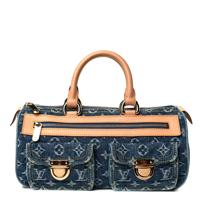 Louis Vuitton Monogram Denim Neo Speedy Blue 1 of 6
