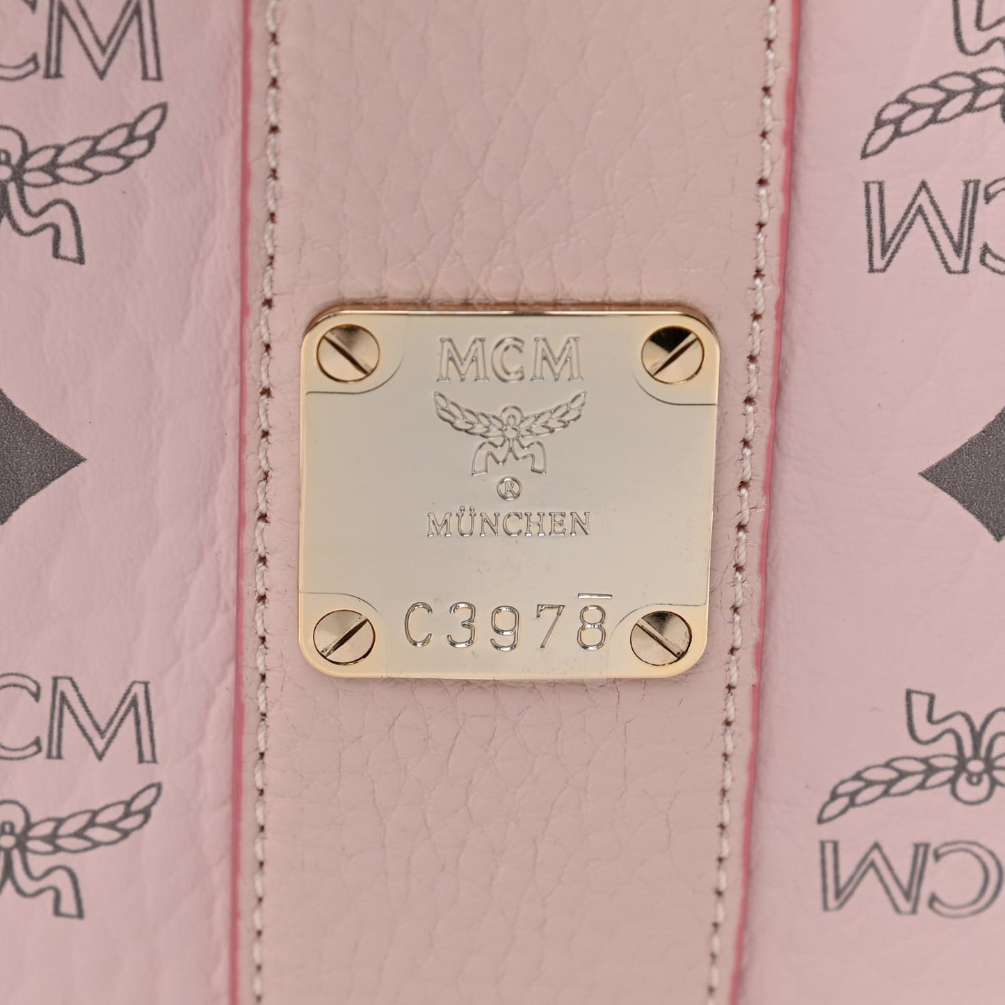 Visetos Medium Liz Reversible Shopper Tote Powder Pink