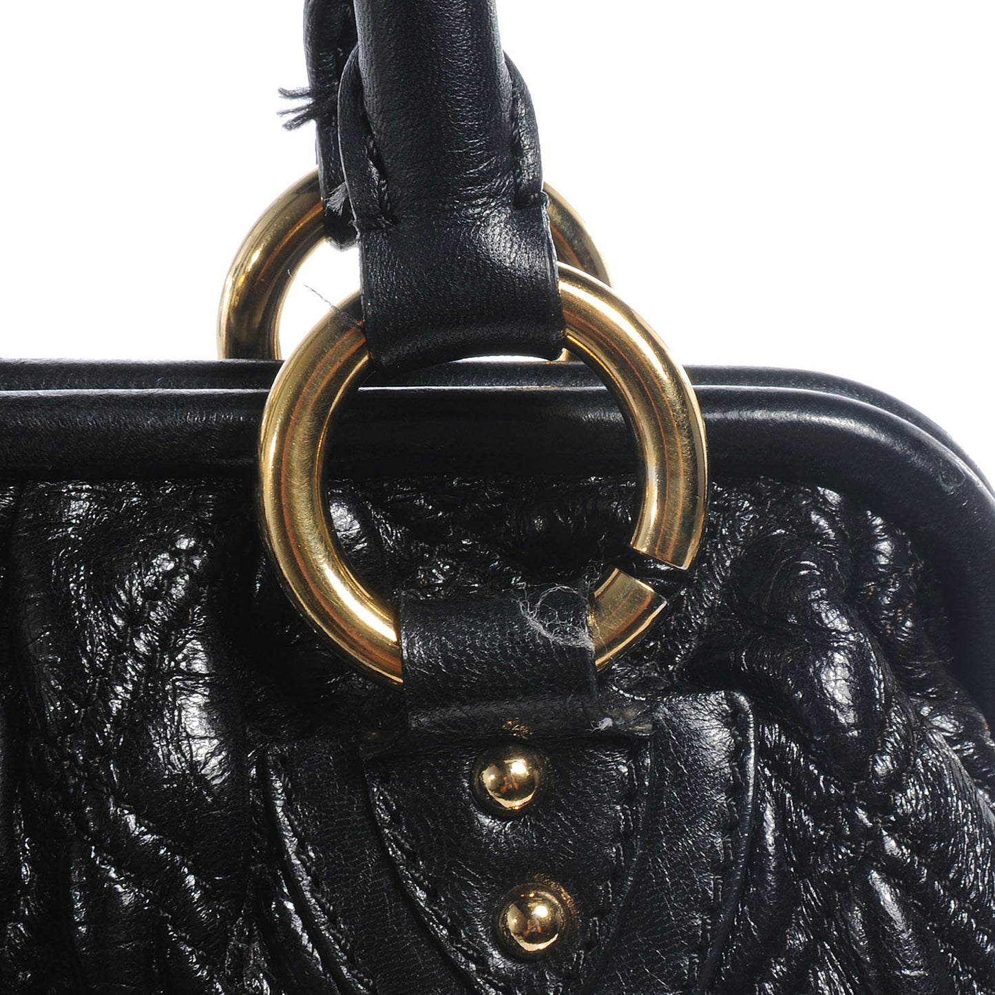 Elastic Quilted Stam Black