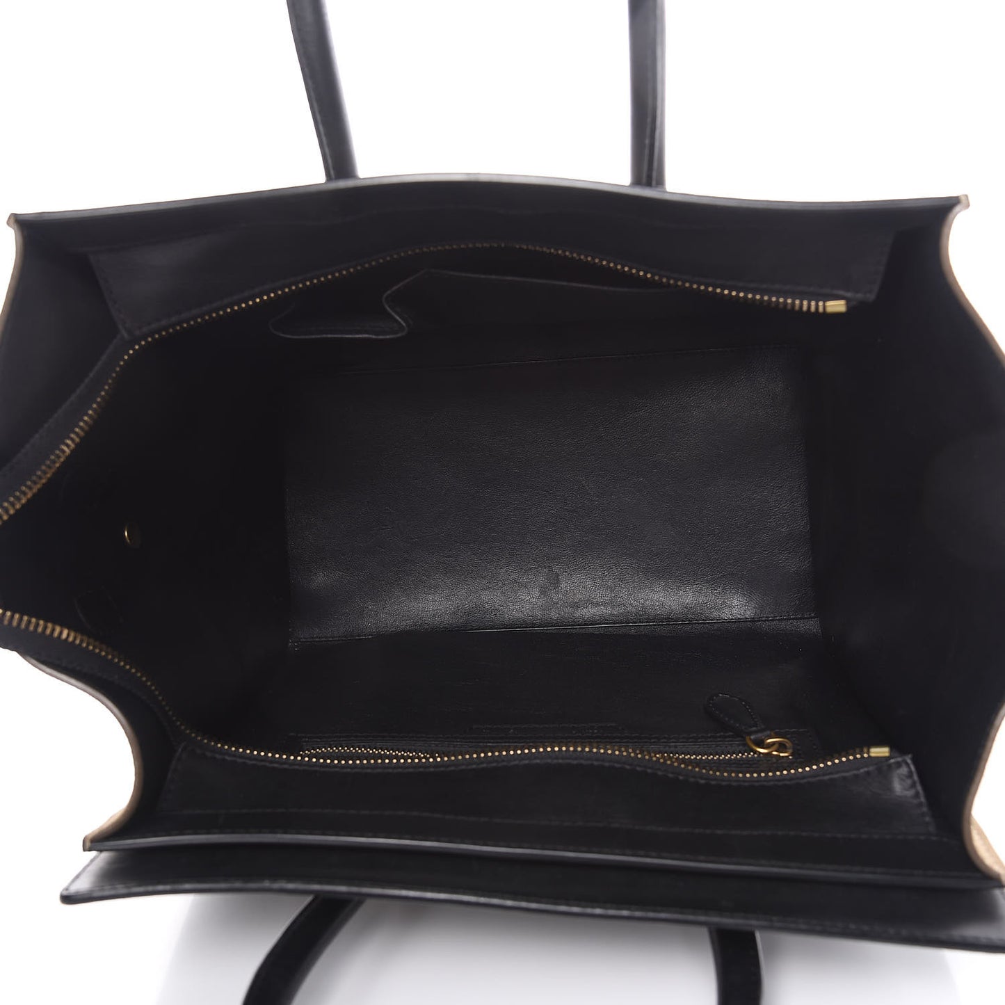 Canvas Smooth Calfskin Suede Mini Tri-Color Luggage