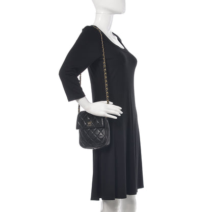 Chanel Lambskin Quilted Small Flap Black 2 of 17