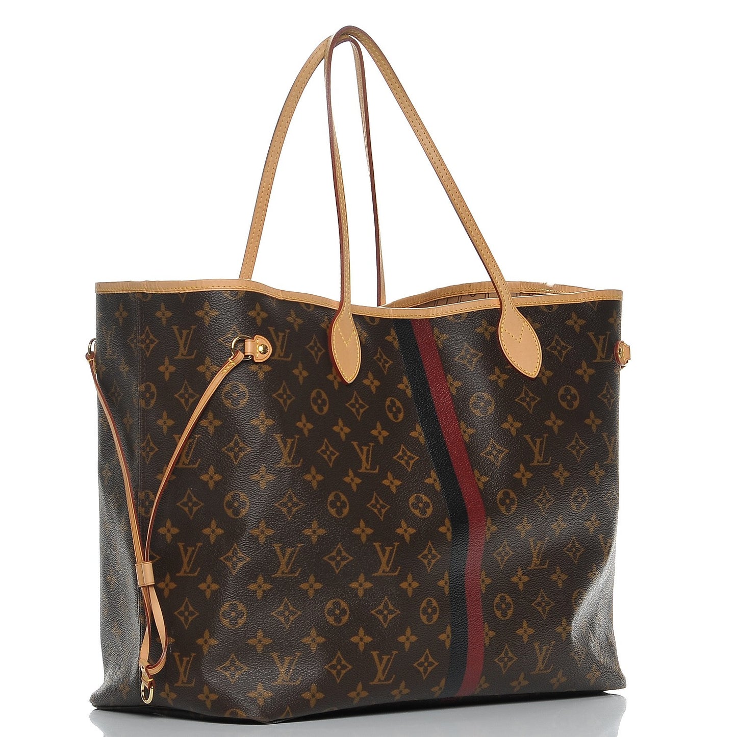 Monogram My LV Heritage Neverfull GM Bordeaux Black