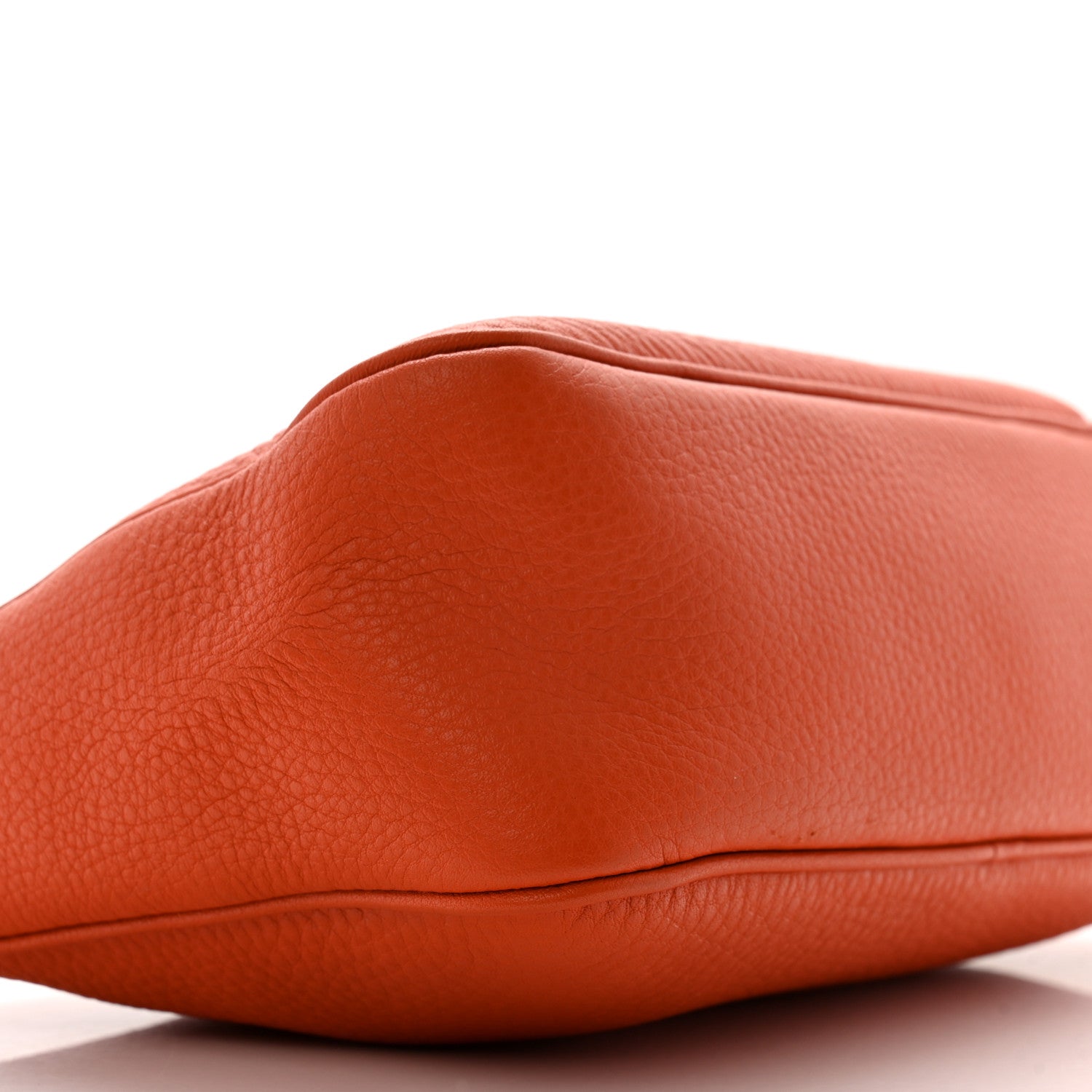 Prada Vitello Daino Shoulder Bag Papaya 8 of 14