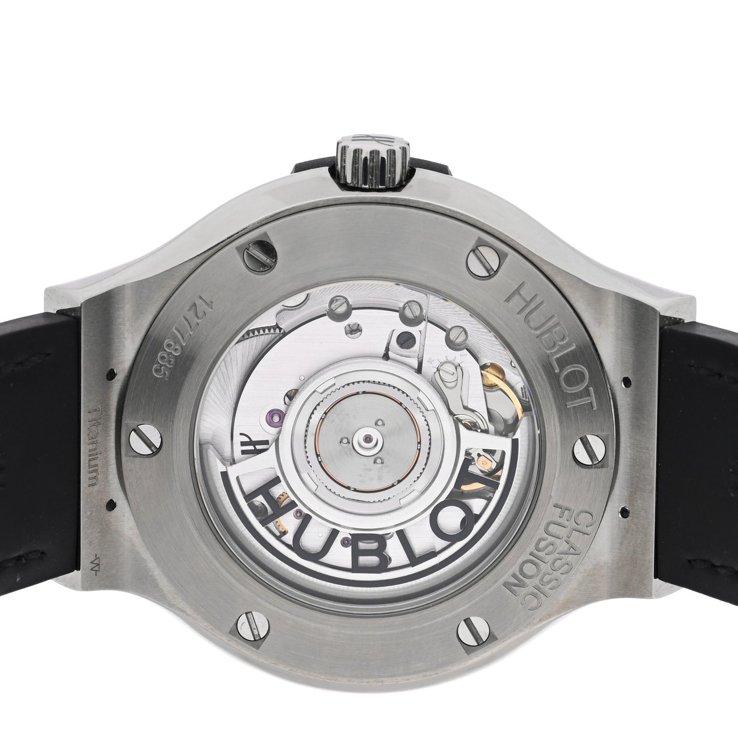 Titanium Alligator 38mm Classic Fusion Automatic Watch Black 565.NX.1171.LR