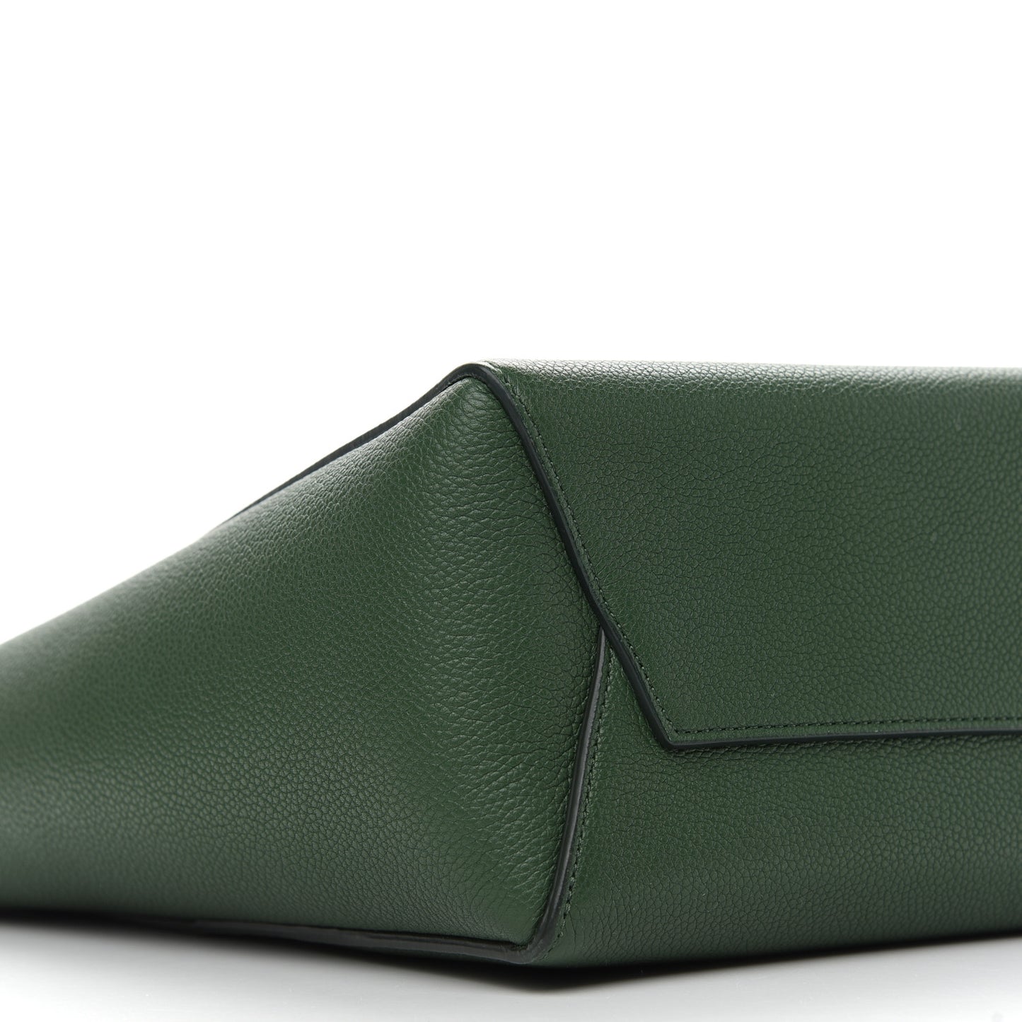Soft Grained Calfskin Small Sangle Bucket Bag Amazone