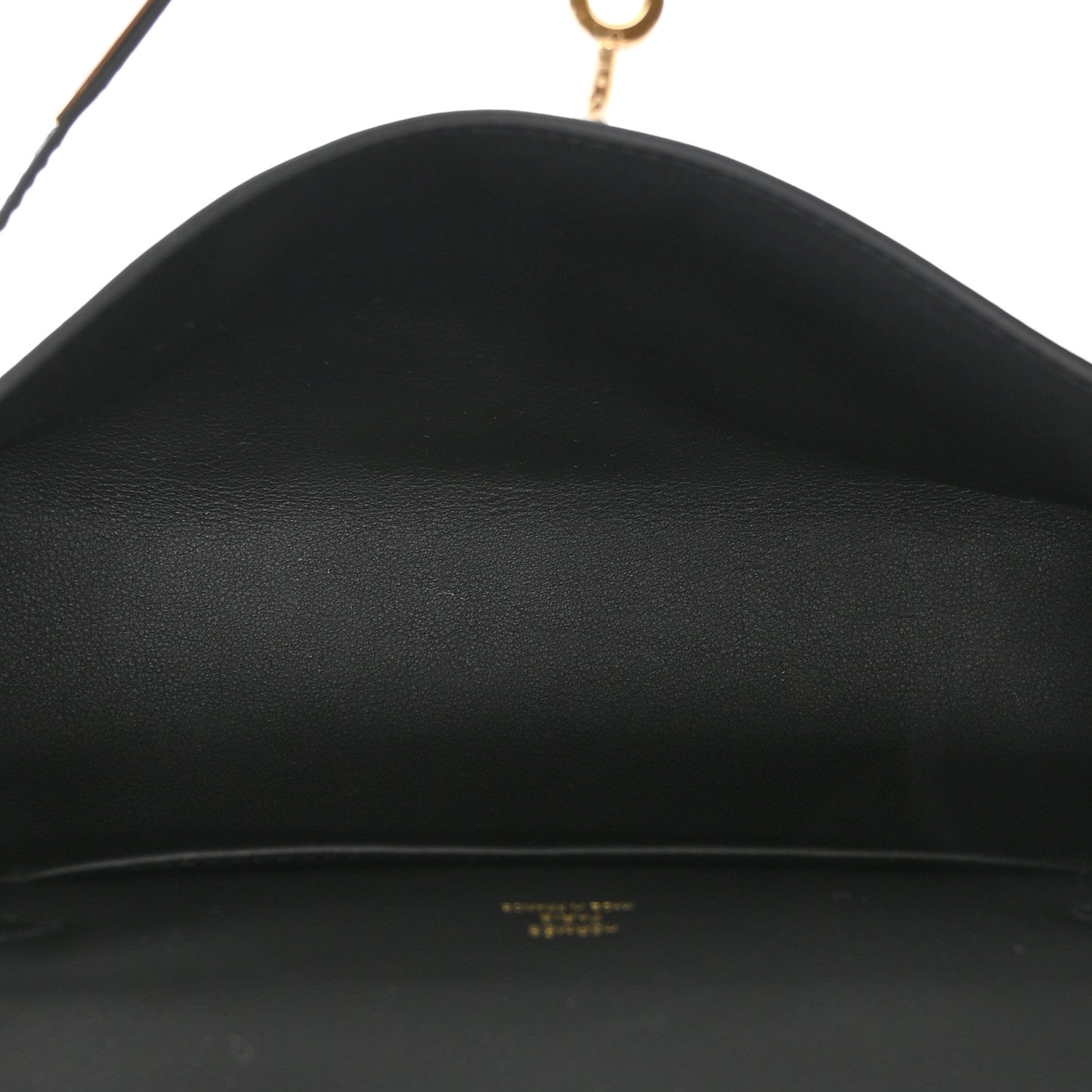Hermes Swift Kelly Pochette Clutch Black 5 of 11