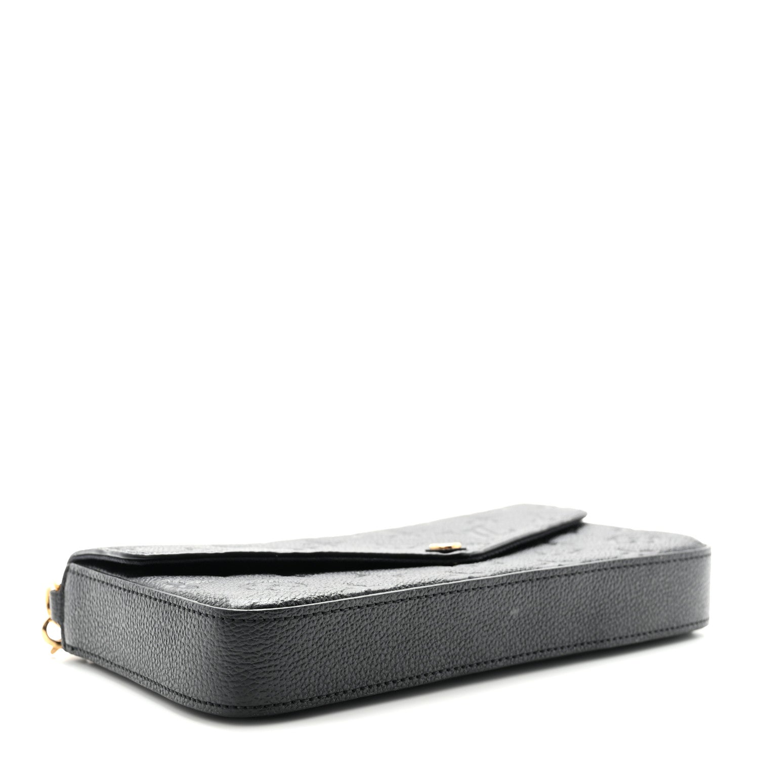 Louis Vuitton Empreinte Pochette Felicie Chain Wallet Black 4 of 9