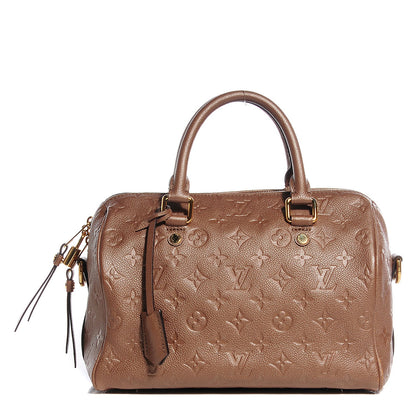 Louis Vuitton Empreinte Speedy Bandouliere 25 Bronze 1 of 7