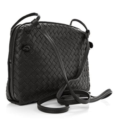 Bottega Veneta Nappa Intrecciato Nodini Bag Ebano 3 of 11
