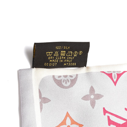 Louis Vuitton Silk Kamonogram Bandeau Corail 5 of 6