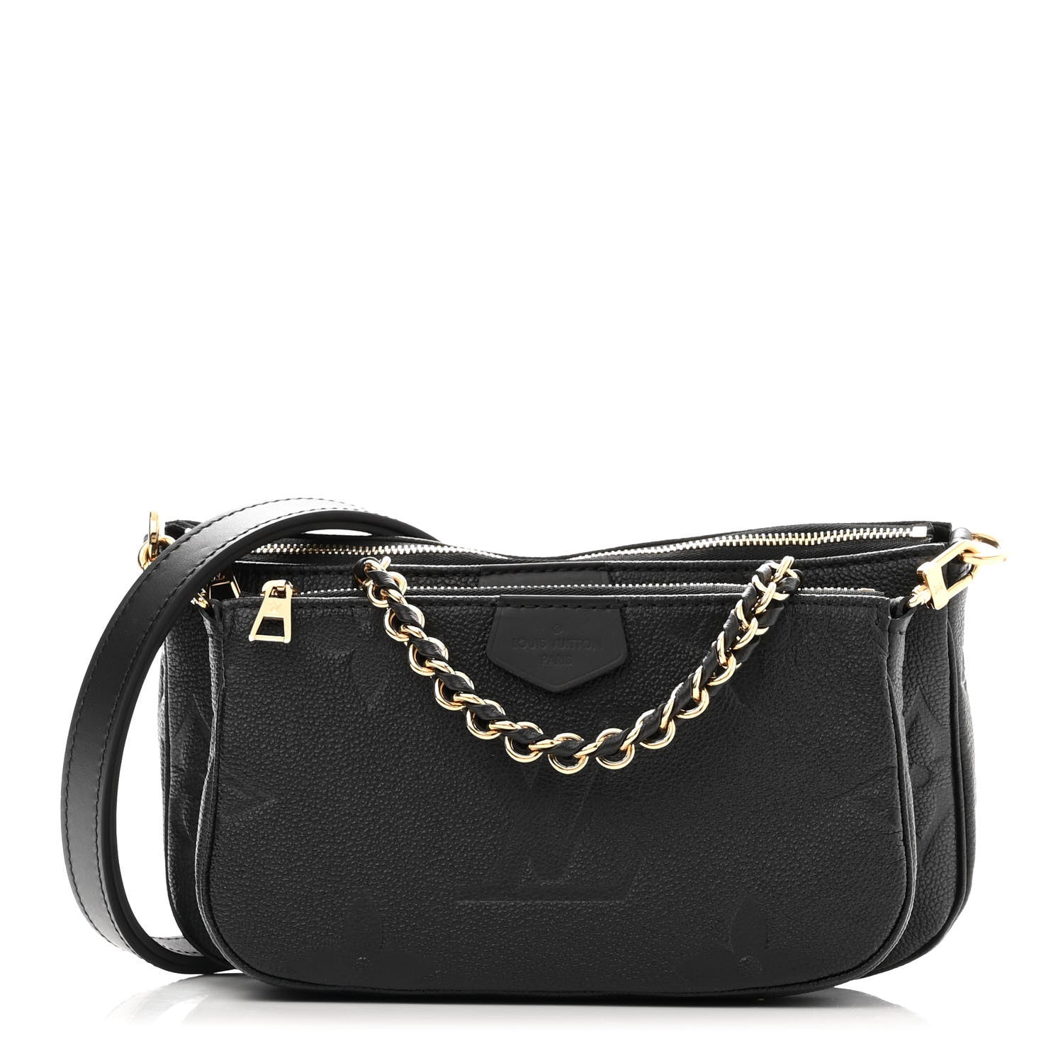 Louis Vuitton Empreinte Monogram Giant Multi Pochette Accessories Black 1 of 11