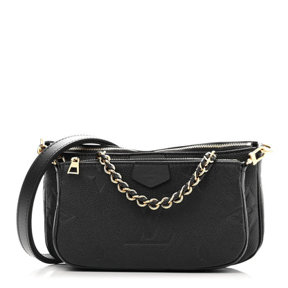 Louis Vuitton Empreinte Monogram Giant Multi Pochette Accessories Black 1 of 11