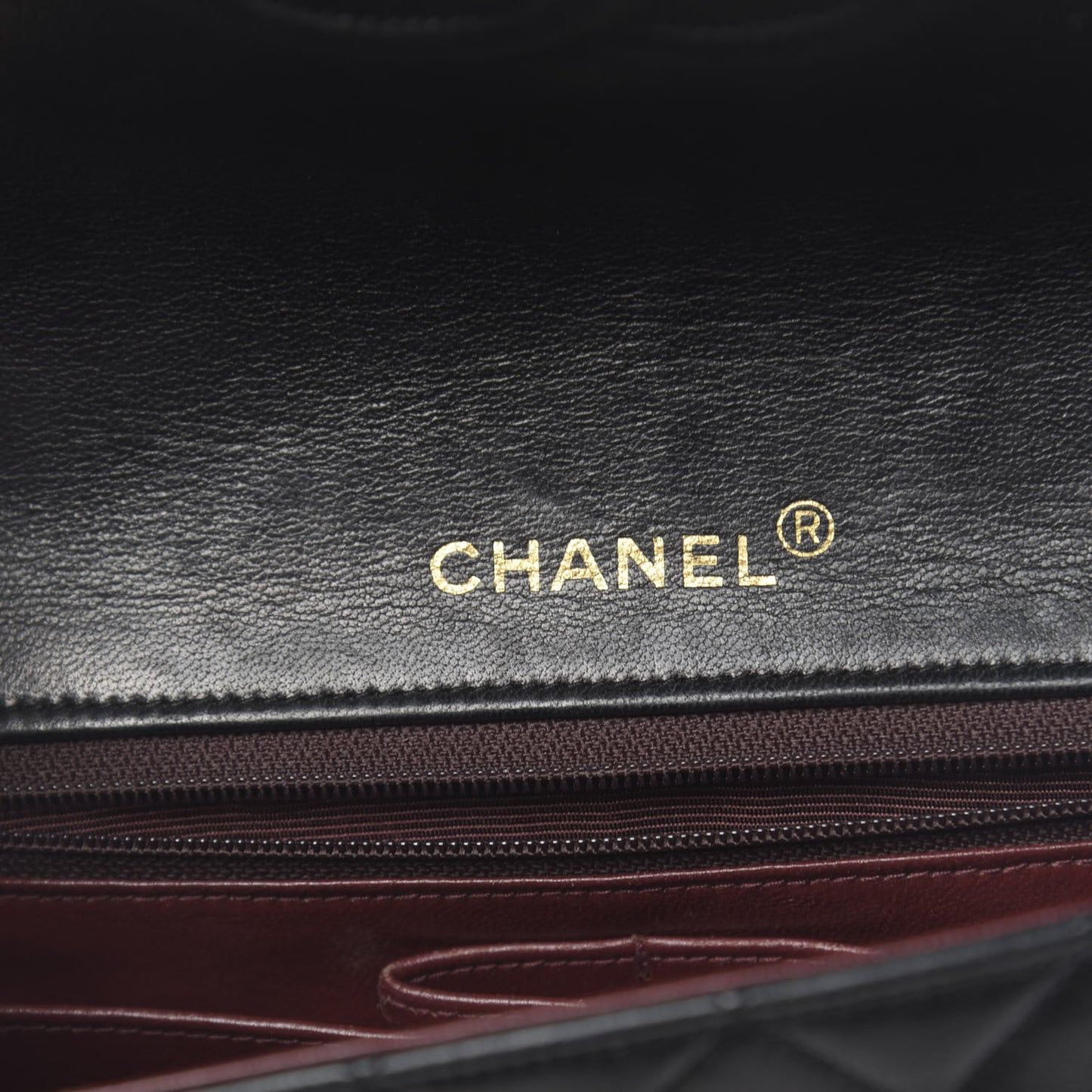Lambskin Quilted Small Single Flap Bag Black