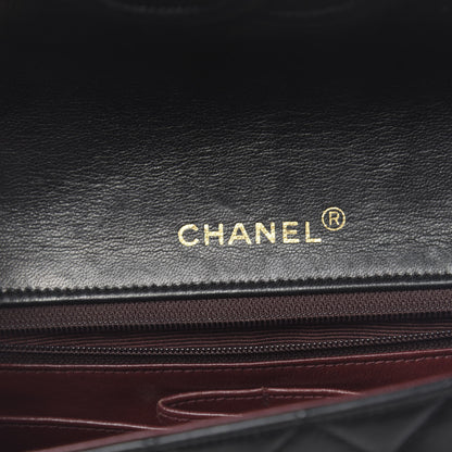 Chanel Lambskin Quilted Small Single Flap Bag Black 6 of 12