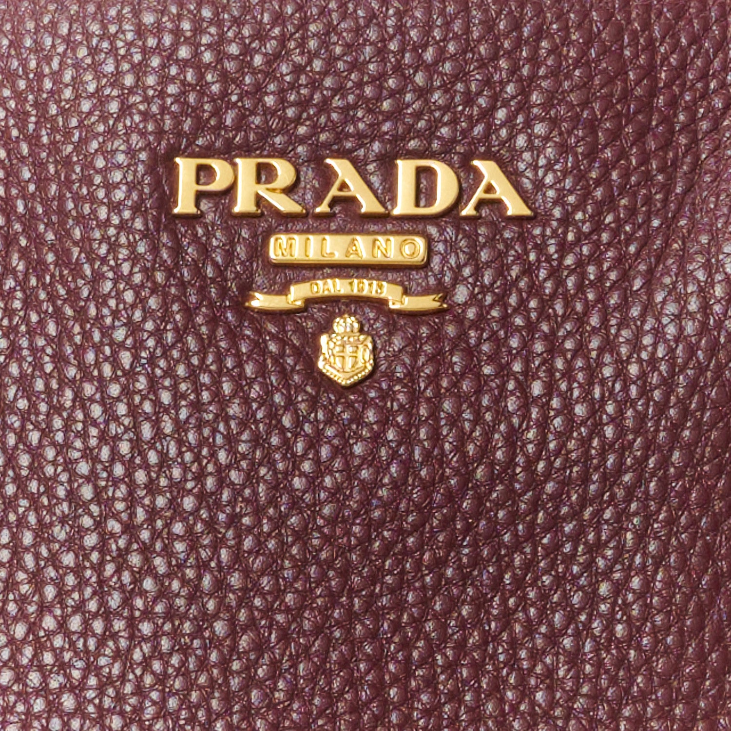 Prada Vitello Daino Tote Granato 10 of 13