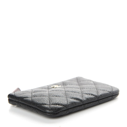Chanel Caviar Quilted Small Cosmetic Case Black 4 of 7