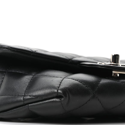 Chanel Calfskin Quilted CC Uniform Flap Belt Bag Black 9 of 10