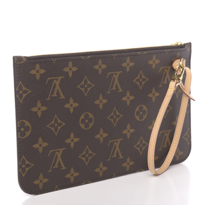 Louis Vuitton Monogram Neverfull MM GM Pochette 3 of 8