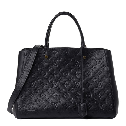 Louis Vuitton Empreinte Montaigne GM Black 1 of 4