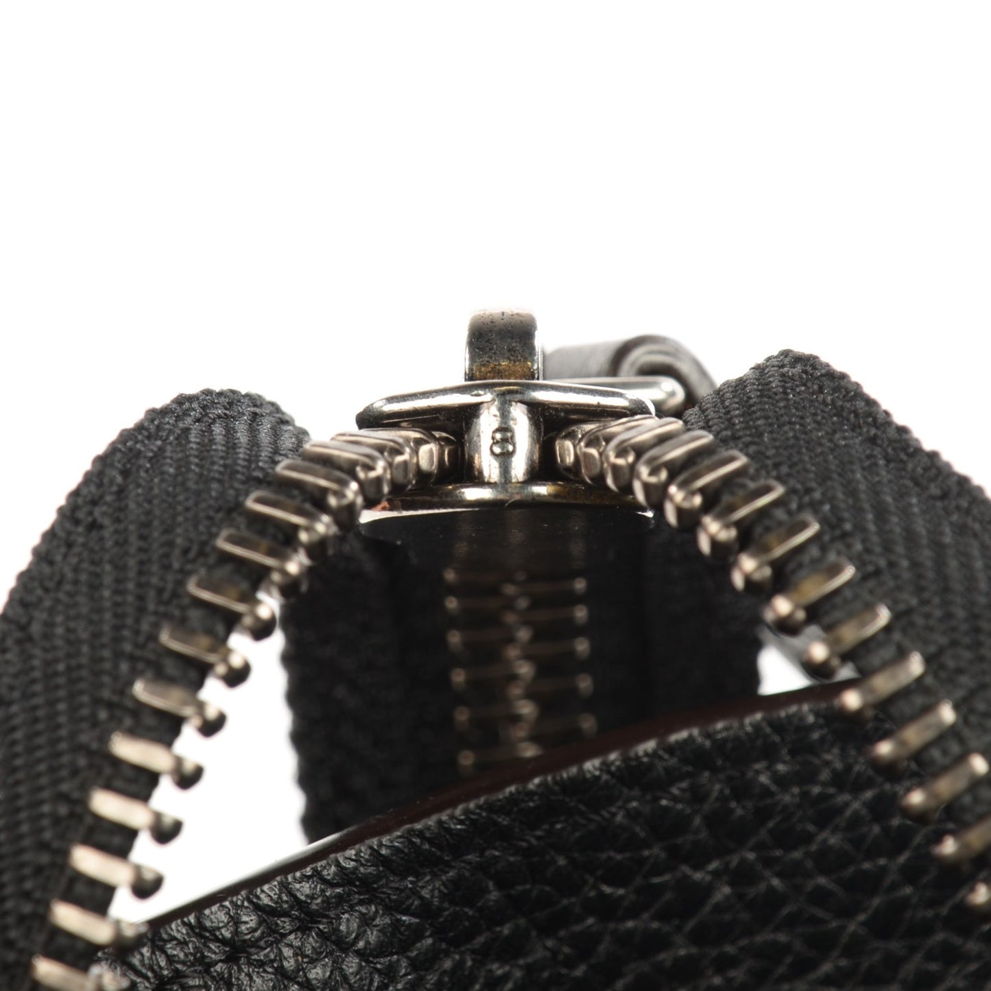 Drummed Calfskin Mini Luggage Black