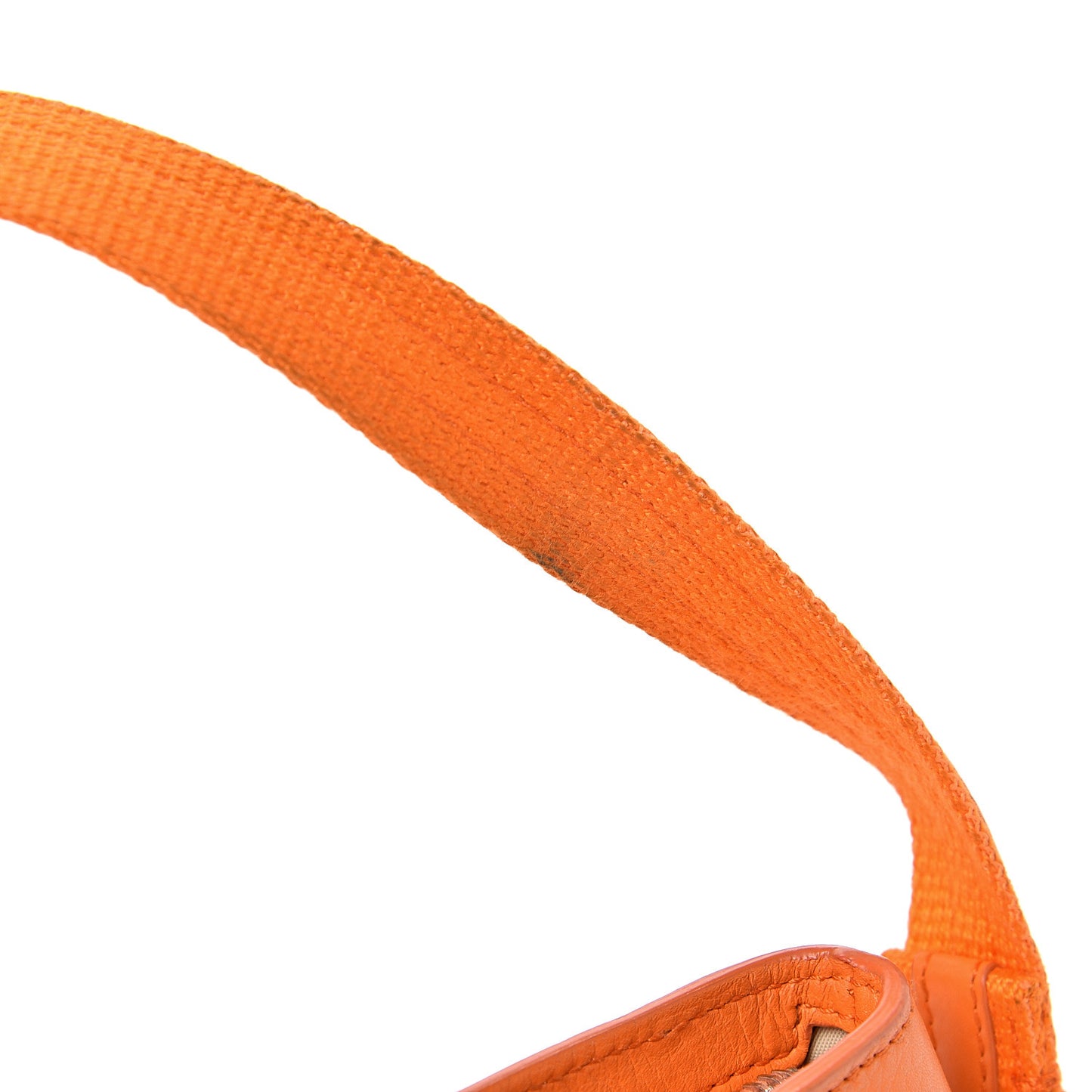 Monogram Shoulder Bag Orange Beige