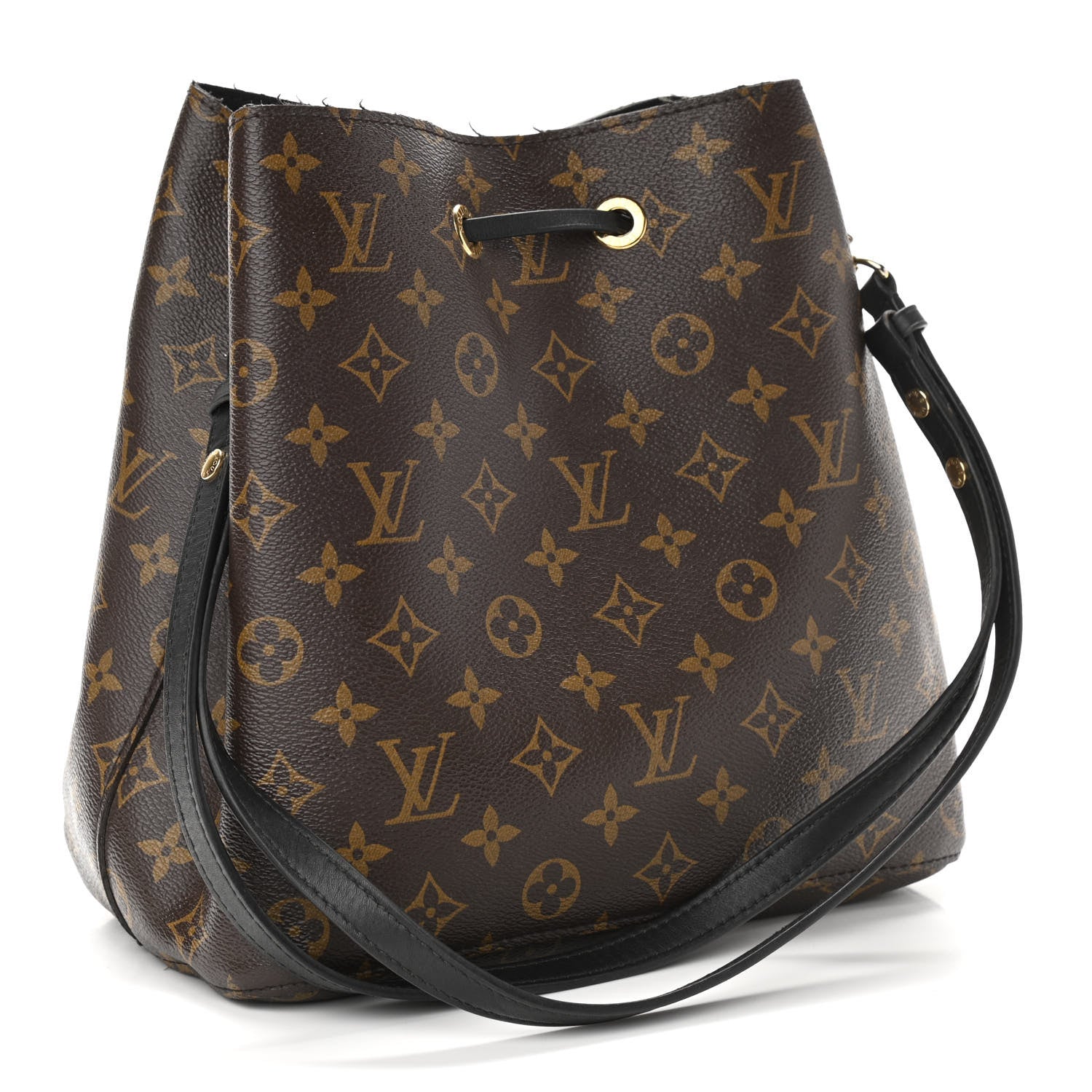 Louis Vuitton Monogram Neonoe MM Black 3 of 11