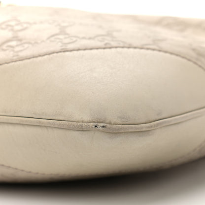 Gucci Guccissima Medium Jackie O Bouvier Hobo Off White 9 of 20