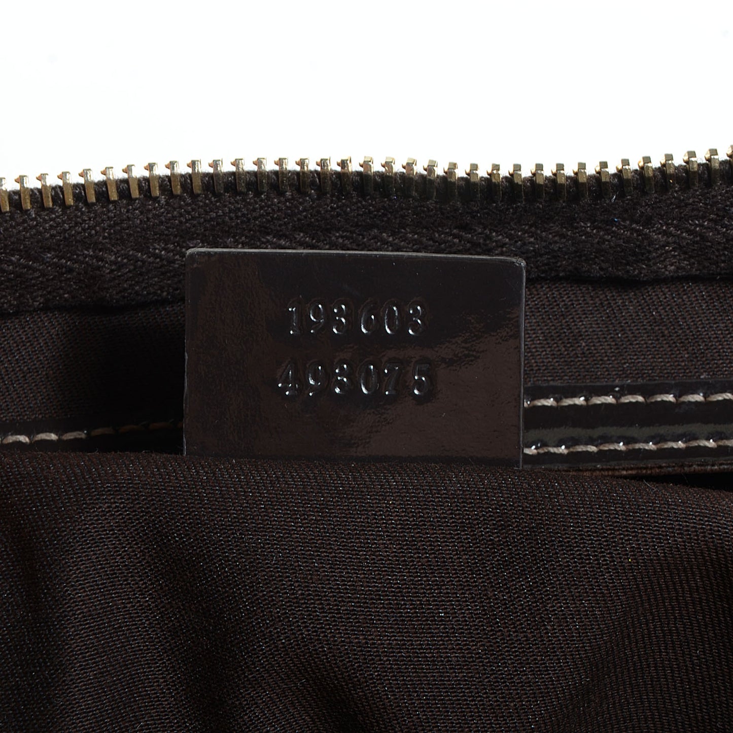 GG Plus Monogram Medium Joy Boston Dark Brown