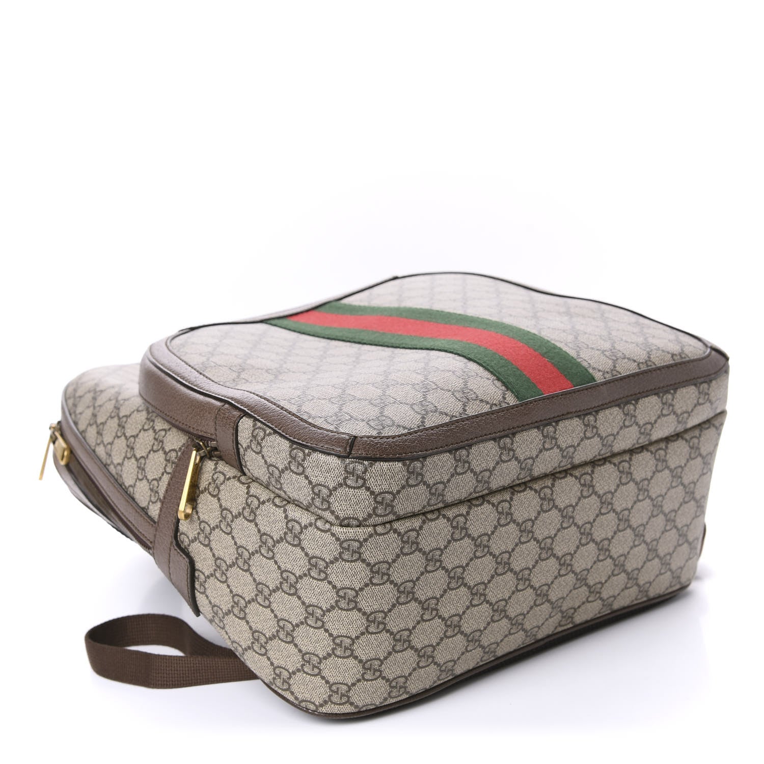 Gucci GG Supreme Monogram Medium Ophidia Day Backpack Brown 3 of 13