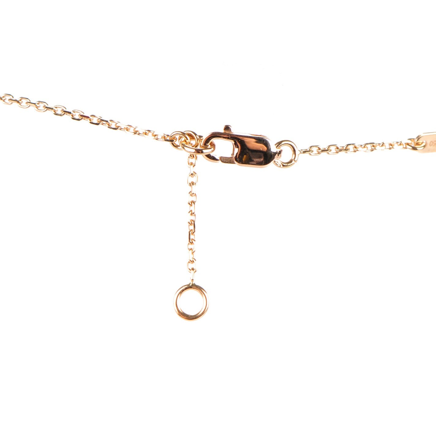 18K Yellow Gold Sweet Alhambra Pendant Necklace
